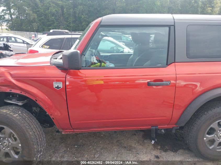 2023 Ford Bronco Big Bend/Black Diamond/Outer Banks VIN: 1FMDE5AP2PLB21872 Lot: 40262482