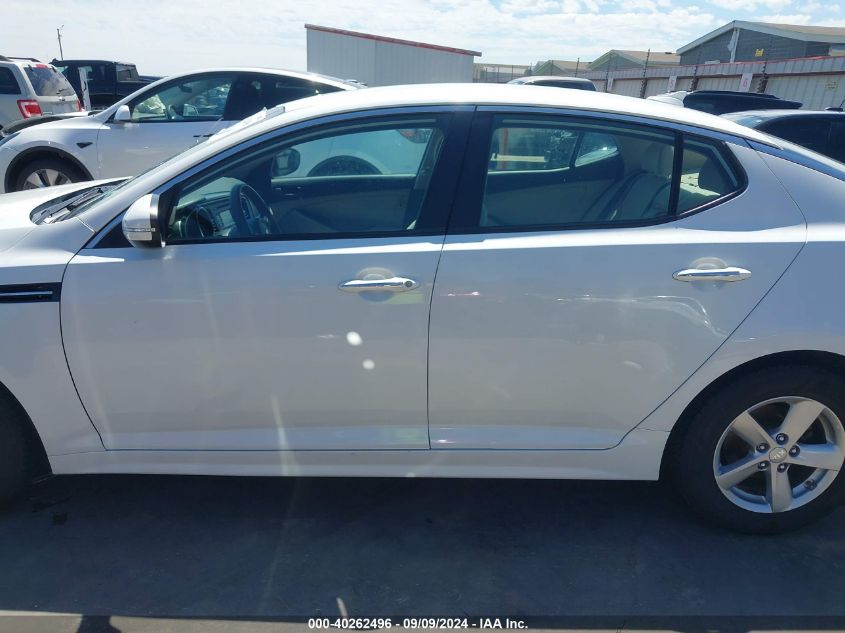 2015 KIA OPTIMA LX - 5XXGM4A72FG395862