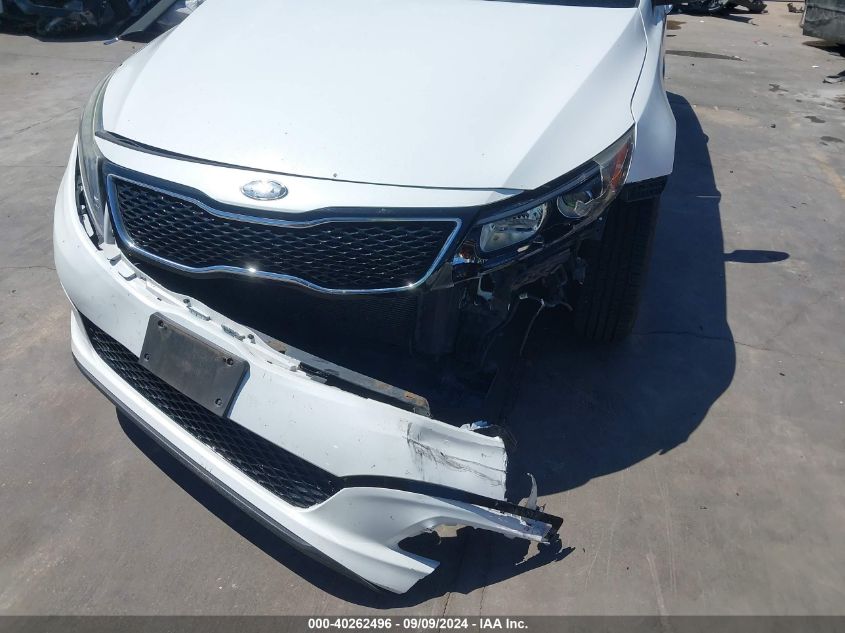 2015 Kia Optima Lx VIN: 5XXGM4A72FG395862 Lot: 40262496