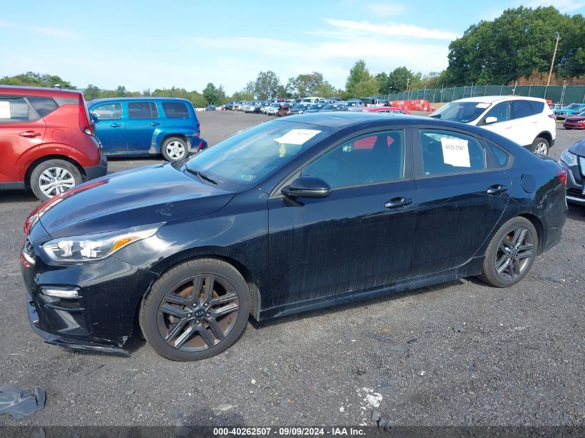 2021 Kia Forte Gt-Line VIN: 3KPF34AD8ME274778 Lot: 40262507