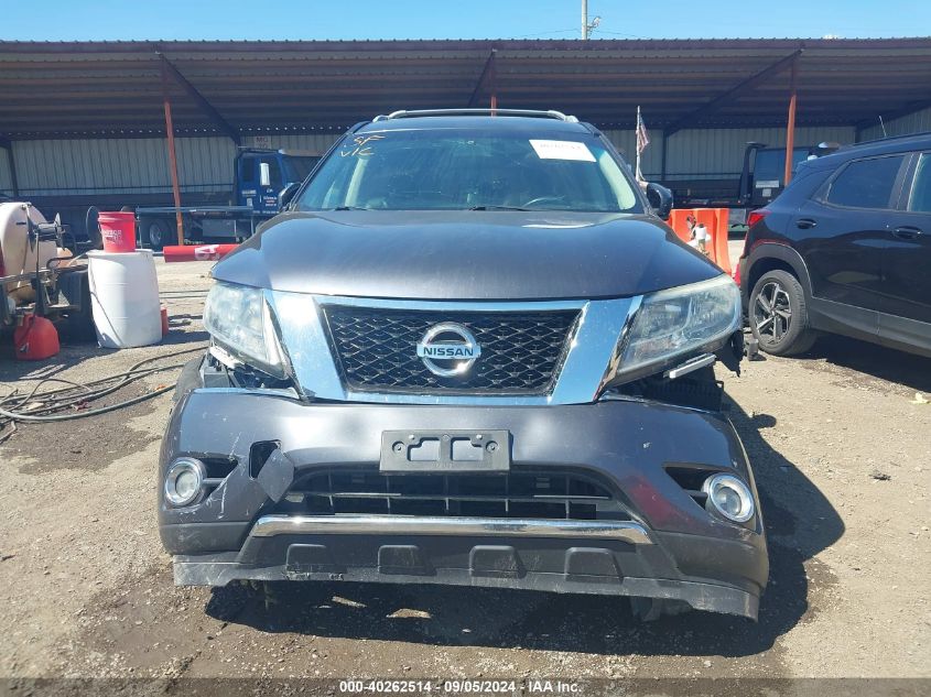 2014 Nissan Pathfinder Sl VIN: 5N1AR2MM9EC680386 Lot: 40262514