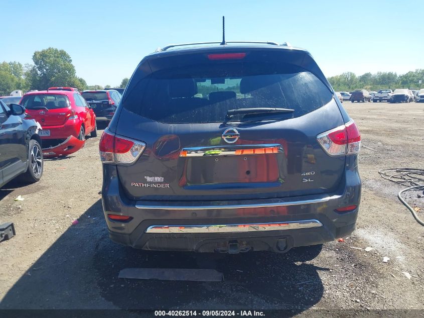 2014 Nissan Pathfinder Sl VIN: 5N1AR2MM9EC680386 Lot: 40262514