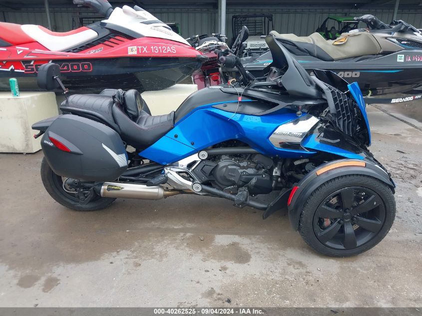 2015 Can-Am Spyder Roadster F3/F3-S VIN: 2BXRDDD22FV001803 Lot: 40262525