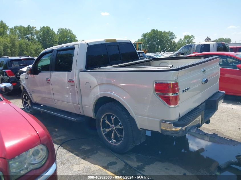 2012 Ford F-150 Lariat VIN: 1FTFW1ET3CFA71194 Lot: 40262530