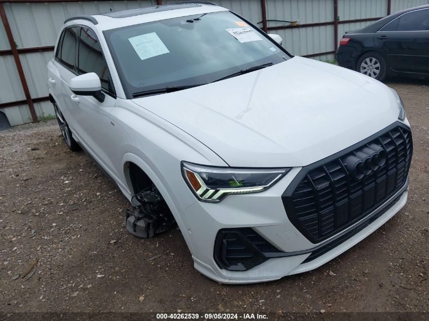 2021 Audi Q3 Premium Plus S Line 45 VIN: WA1EECF30M1073678 Lot: 40262539