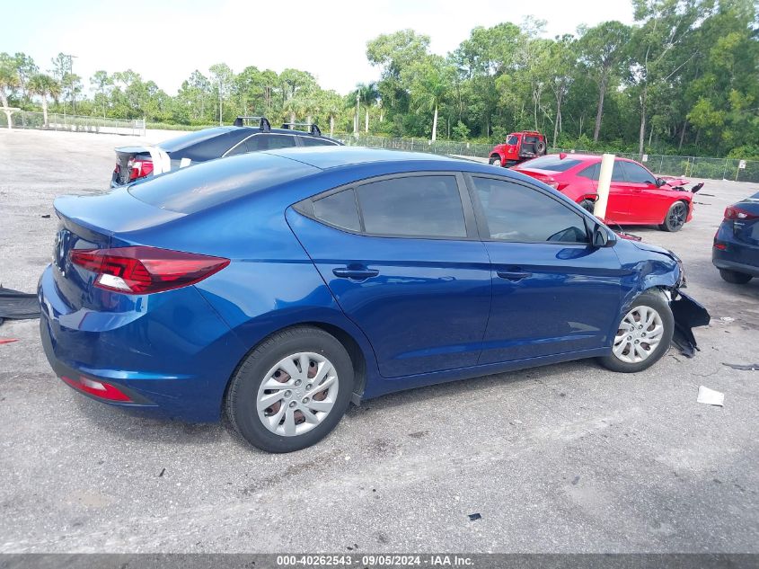 2019 Hyundai Elantra Se VIN: 5NPD74LF7KH495212 Lot: 40262543