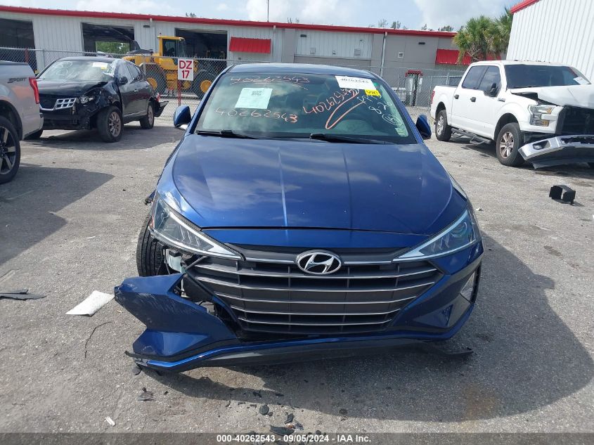 2019 Hyundai Elantra Se VIN: 5NPD74LF7KH495212 Lot: 40262543