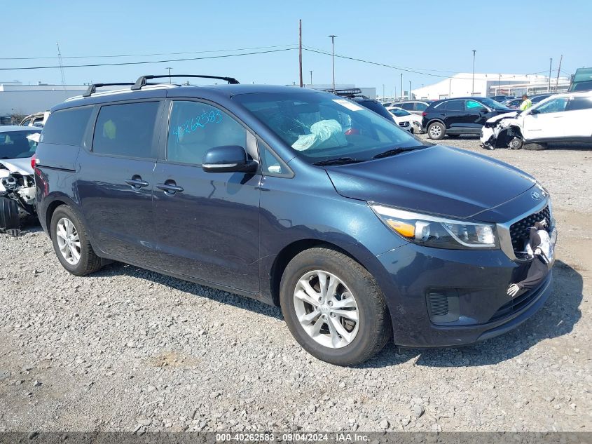 KNDMB5C19G6171396 2016 KIA SEDONA - Image 1