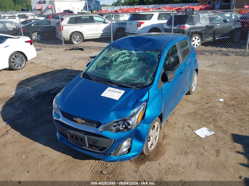 2020 Chevrolet Spark Ls VIN: KL8CB6SA4LC444428 Lot: 40262599