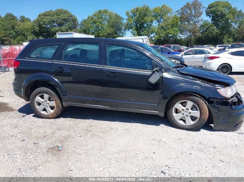 2013 Dodge Journey American Value Pkg VIN: 3C4PDCAB5DT566829 Lot: 40262611