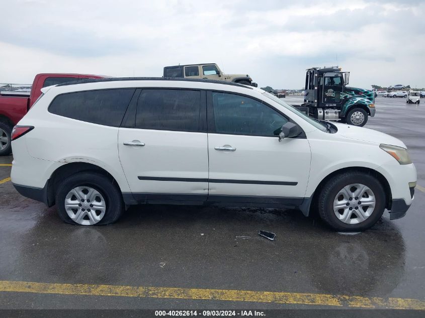 2013 Chevrolet Traverse Ls VIN: 1GNKRFED3DJ133534 Lot: 40262614