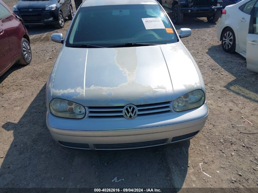 2001 Volkswagen Golf Gls VIN: 9BWGT61J114033914 Lot: 40262616