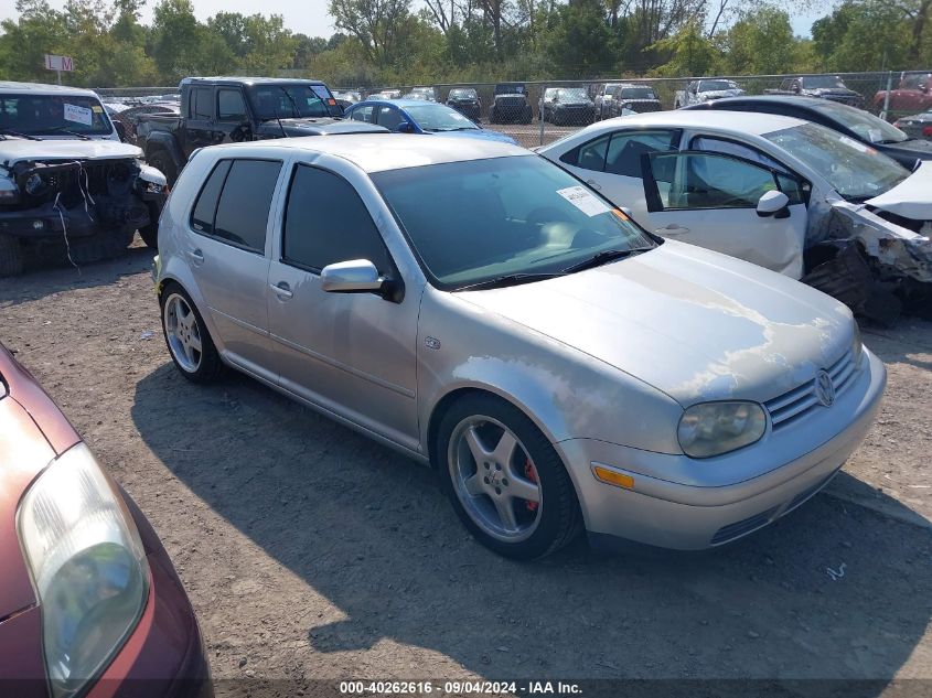 2001 Volkswagen Golf Gls VIN: 9BWGT61J114033914 Lot: 40262616