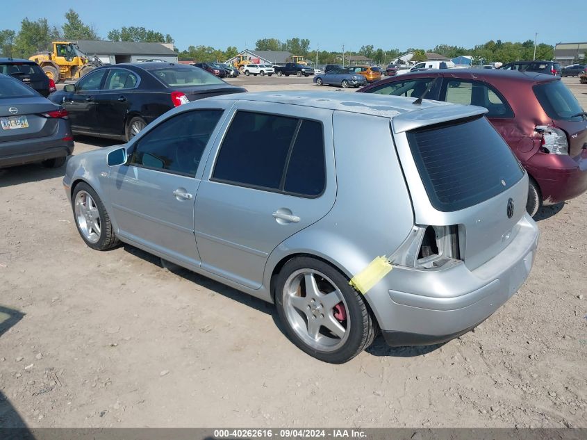 2001 Volkswagen Golf Gls VIN: 9BWGT61J114033914 Lot: 40262616