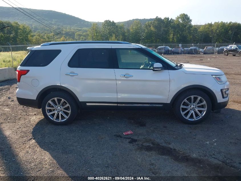 2016 Ford Explorer Limited VIN: 1FM5K7F81GGC49846 Lot: 40262621