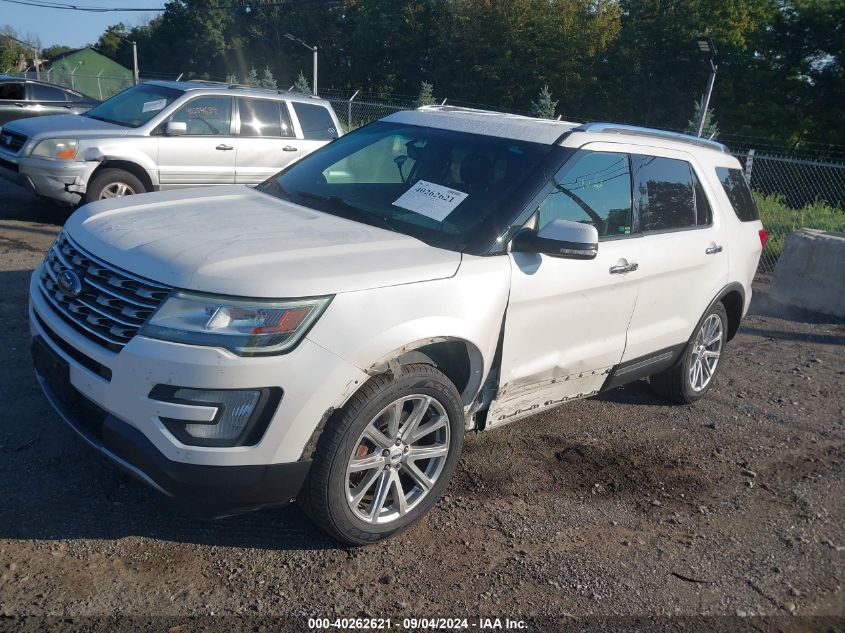 2016 Ford Explorer Limited VIN: 1FM5K7F81GGC49846 Lot: 40262621