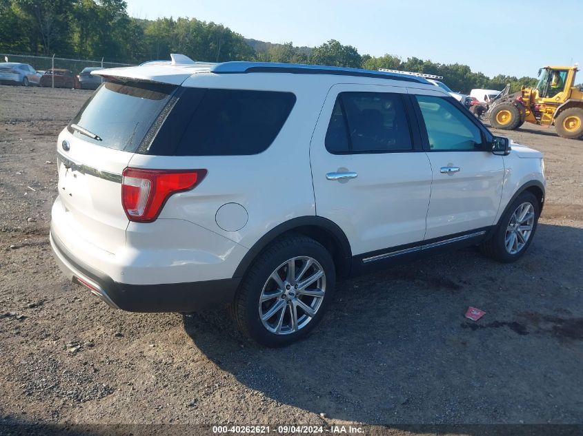 2016 Ford Explorer Limited VIN: 1FM5K7F81GGC49846 Lot: 40262621