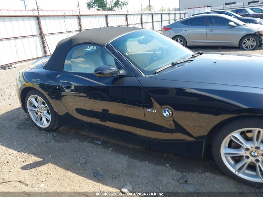 2005 BMW Z4 3.0I VIN: 4USBT53585LT28187 Lot: 40262638