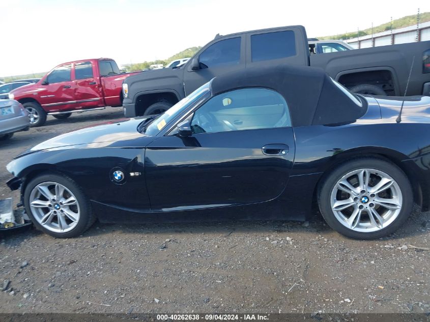 2005 BMW Z4 3.0I VIN: 4USBT53585LT28187 Lot: 40262638