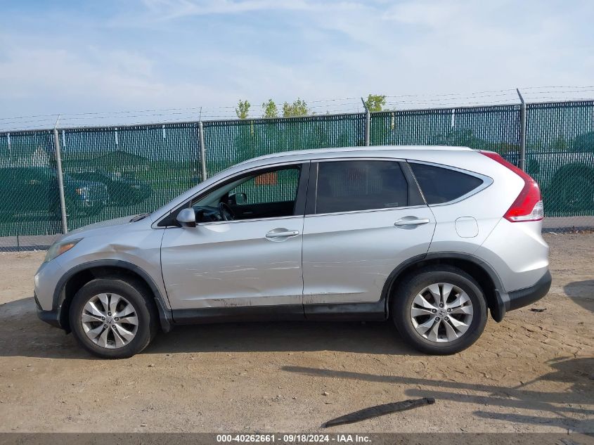 2013 Honda Cr-V Ex-L VIN: 2HKRM4H71DH639517 Lot: 40262661