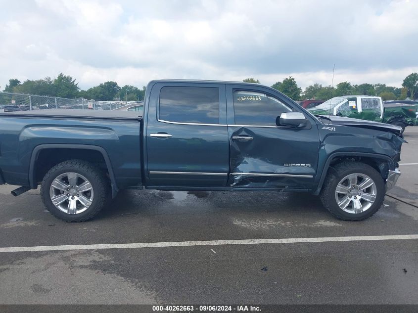 2018 GMC Sierra 1500 Slt VIN: 3GTU2NEC1JG395783 Lot: 40262663