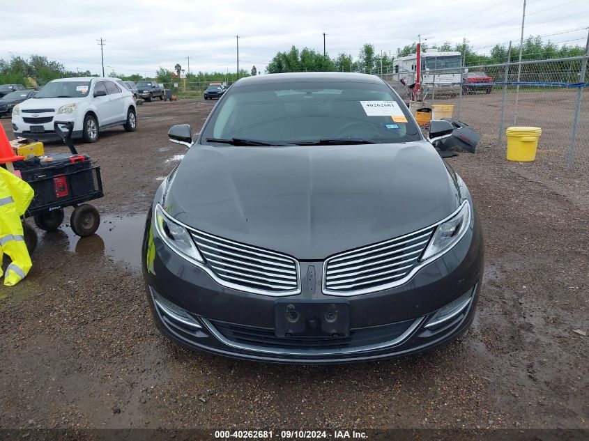 2016 Lincoln Mkz Hybrid VIN: 3LN6L2LU4GR629990 Lot: 40262681