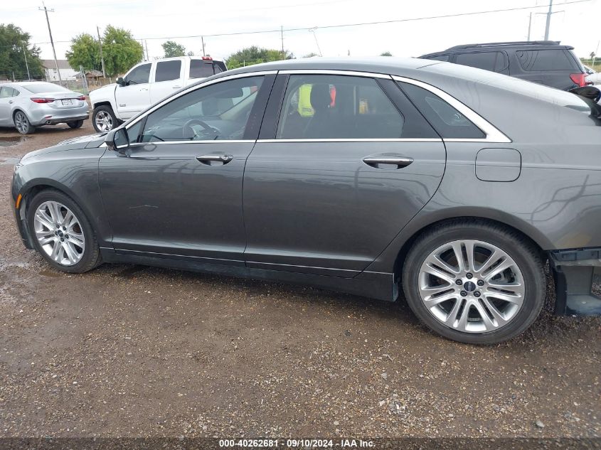 2016 Lincoln Mkz Hybrid VIN: 3LN6L2LU4GR629990 Lot: 40262681