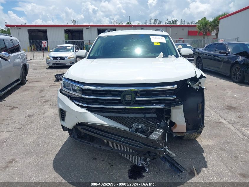 2022 Volkswagen Atlas 3.6L V6 Se W/Technology VIN: 1V2WR2CA8NC521780 Lot: 40262695