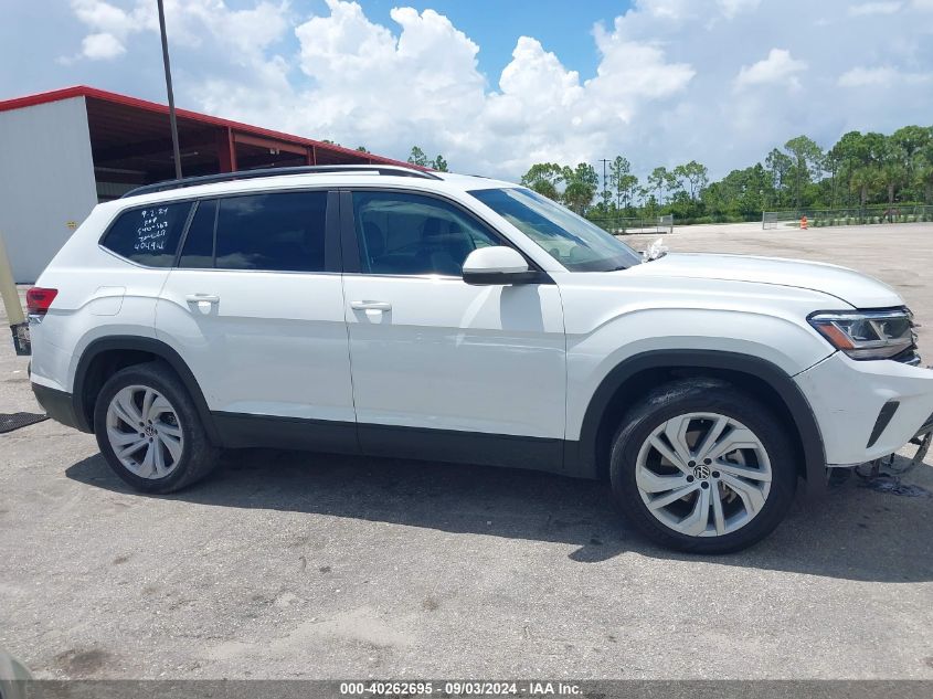 2022 Volkswagen Atlas 3.6L V6 Se W/Technology VIN: 1V2WR2CA8NC521780 Lot: 40262695