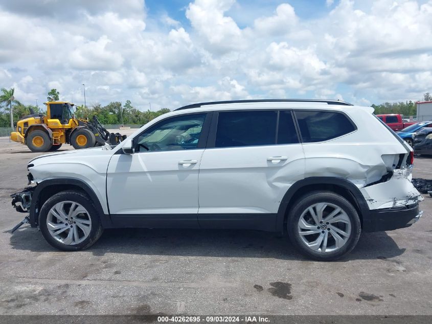 2022 Volkswagen Atlas 3.6L V6 Se W/Technology VIN: 1V2WR2CA8NC521780 Lot: 40262695