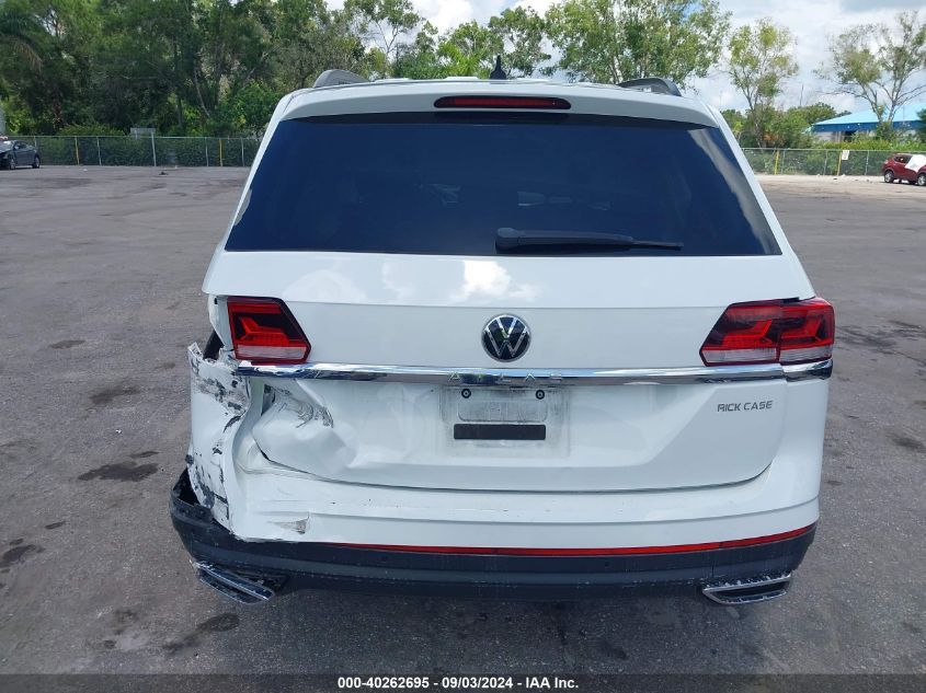 2022 Volkswagen Atlas 3.6L V6 Se W/Technology VIN: 1V2WR2CA8NC521780 Lot: 40262695