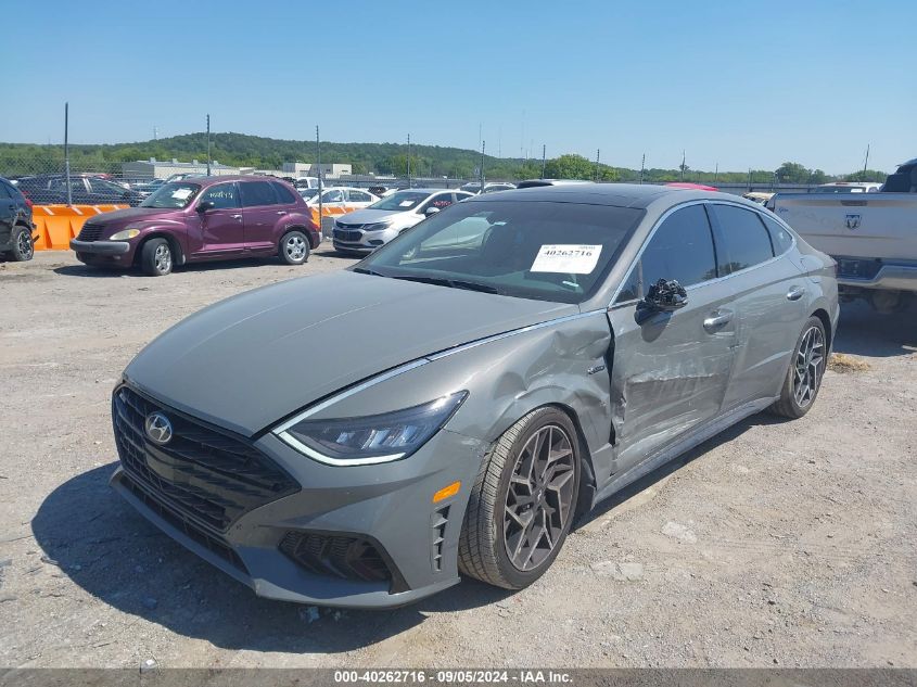 2023 Hyundai Sonata N Line VIN: KMHL14JC4PA257981 Lot: 40262716