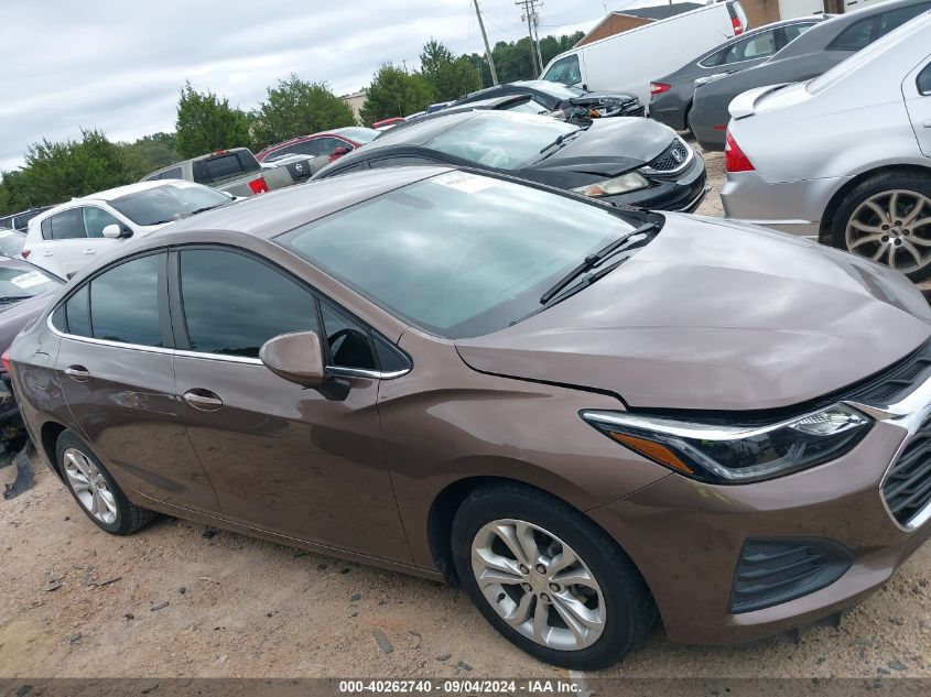 2019 Chevrolet Cruze Lt VIN: 1G1BE5SM1K7102613 Lot: 40262740