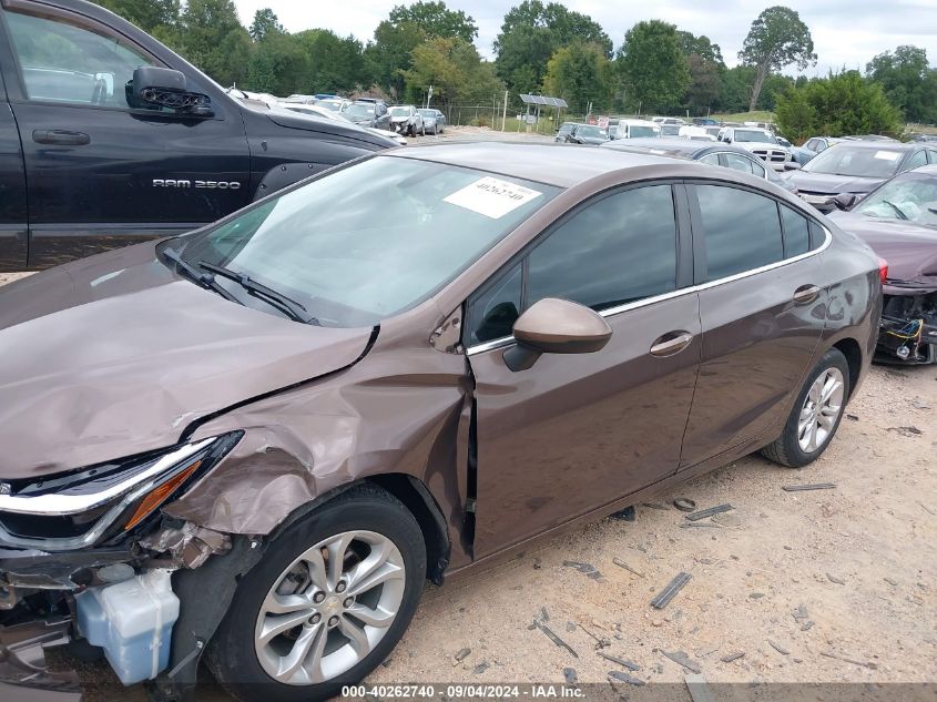 2019 Chevrolet Cruze Lt VIN: 1G1BE5SM1K7102613 Lot: 40262740