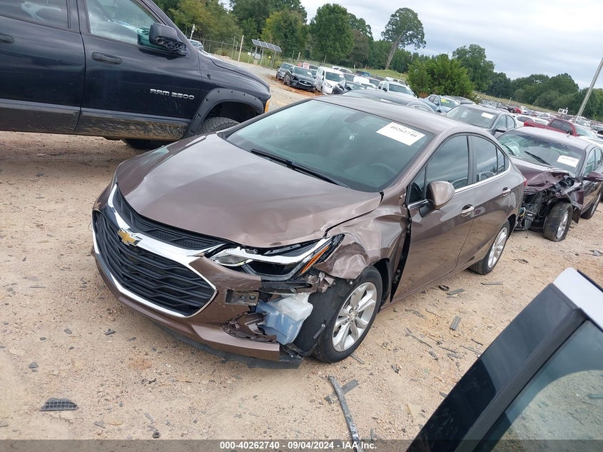 2019 CHEVROLET CRUZE LT - 1G1BE5SM1K7102613