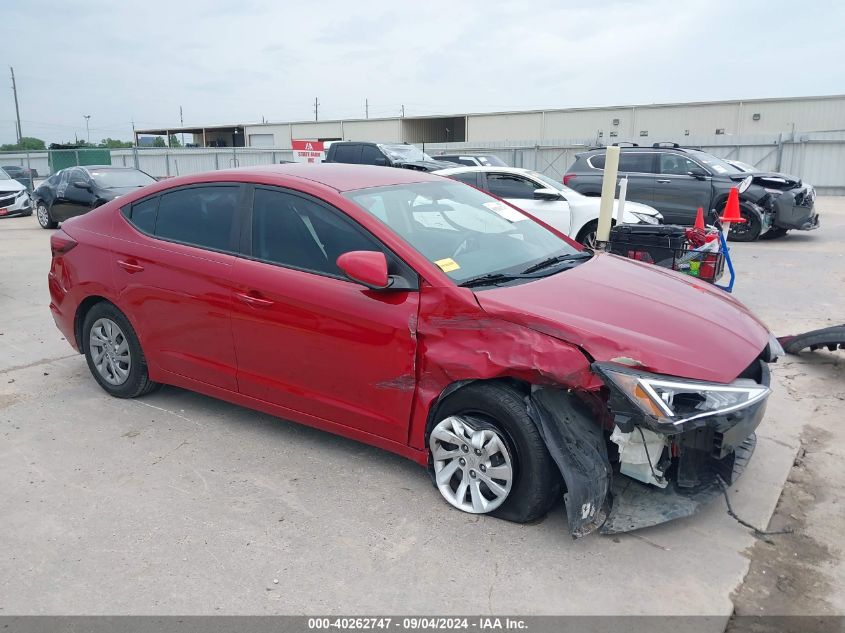 2019 HYUNDAI ELANTRA SE - KMHD74LF9KU754705