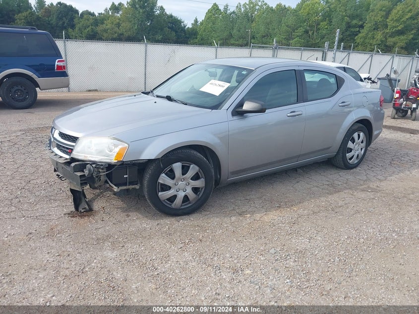 2014 DODGE AVENGER SE - 1C3CDZAB5EN155891