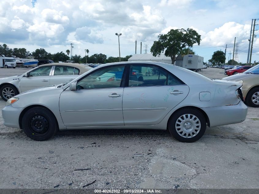 2002 Toyota Camry Xle VIN: 4T1BE32K72U637310 Lot: 40262802