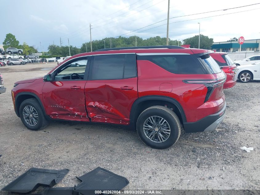 2024 Chevrolet Traverse Fwd Lt VIN: 1GNERGKSXRJ154944 Lot: 40262804