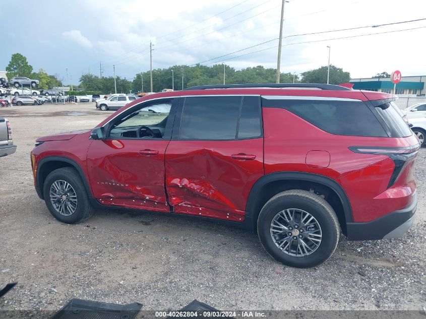 2024 Chevrolet Traverse Fwd Lt VIN: 1GNERGKSXRJ154944 Lot: 40262804