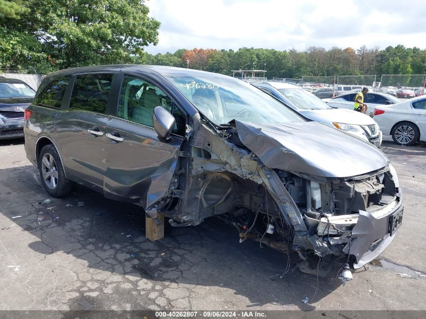 2019 Honda Odyssey Ex-L VIN: 5FNRL6H73KB107891 Lot: 40262807