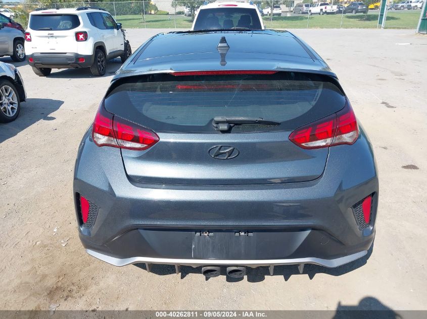 2019 Hyundai Veloster Turbo/Turbo R-Spec/Turbo VIN: KMHTH6AB7KU014221 Lot: 40262811