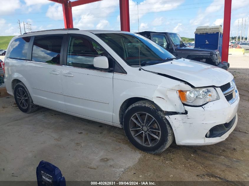 2016 Dodge Grand Caravan Sxt VIN: 2C4RDGCG5GR176927 Lot: 40262831