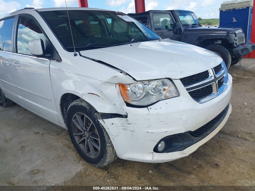 2016 Dodge Grand Caravan Sxt VIN: 2C4RDGCG5GR176927 Lot: 40262831