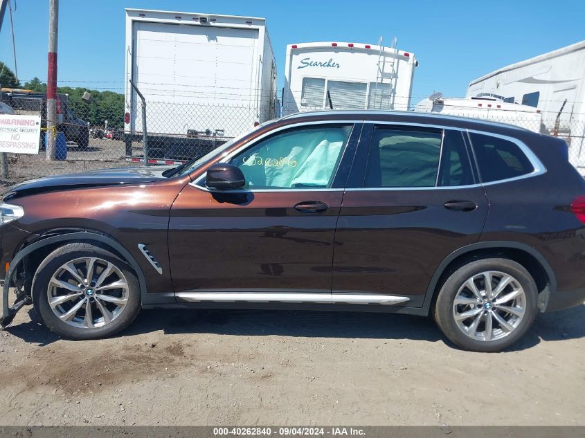 2019 BMW X3 xDrive30I VIN: 5UXTR9C52KLE21932 Lot: 40262840