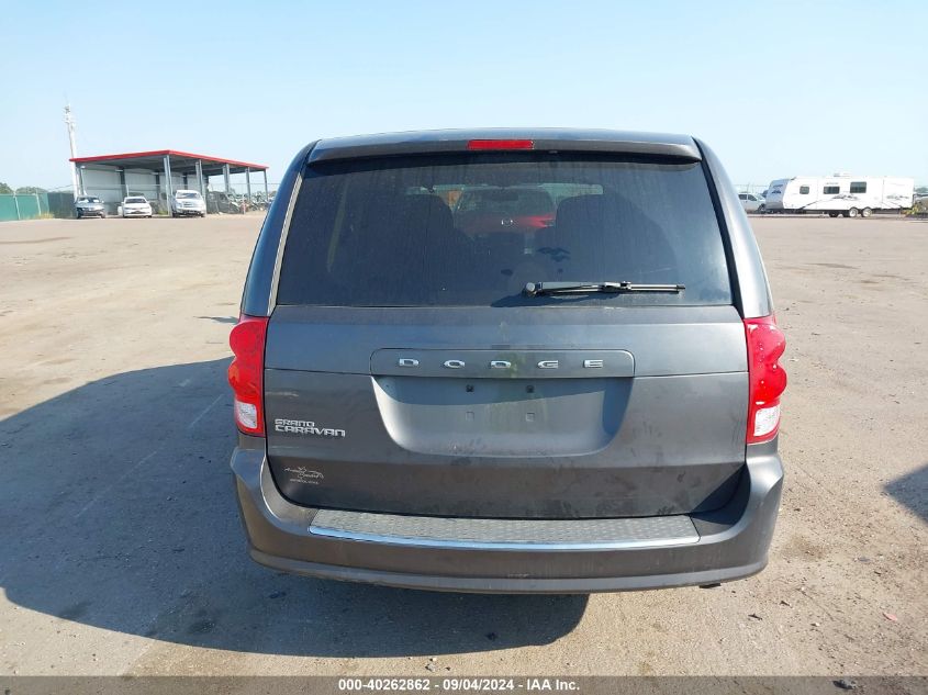 2015 Dodge Grand Caravan Se VIN: 2C4RDGBG7FR594132 Lot: 40262862