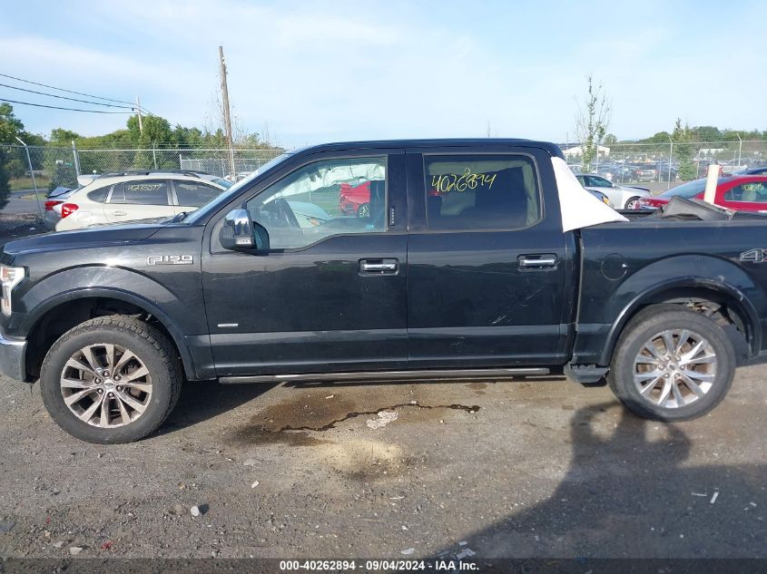 2015 Ford F150 Supercrew VIN: 1FTEW1EG6FFB94197 Lot: 40262894