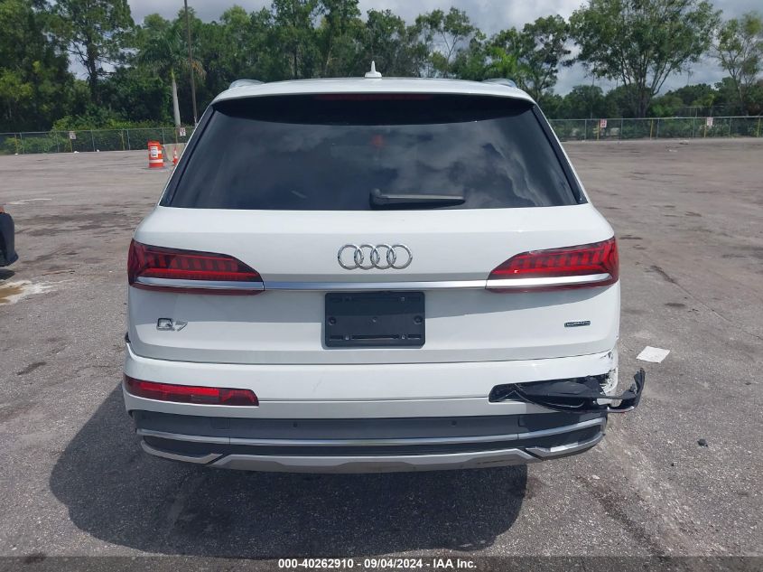 2020 Audi Q7 Premium 45 Tfsi Quattro Tiptronic VIN: WA1AJAF76LD008655 Lot: 40262910