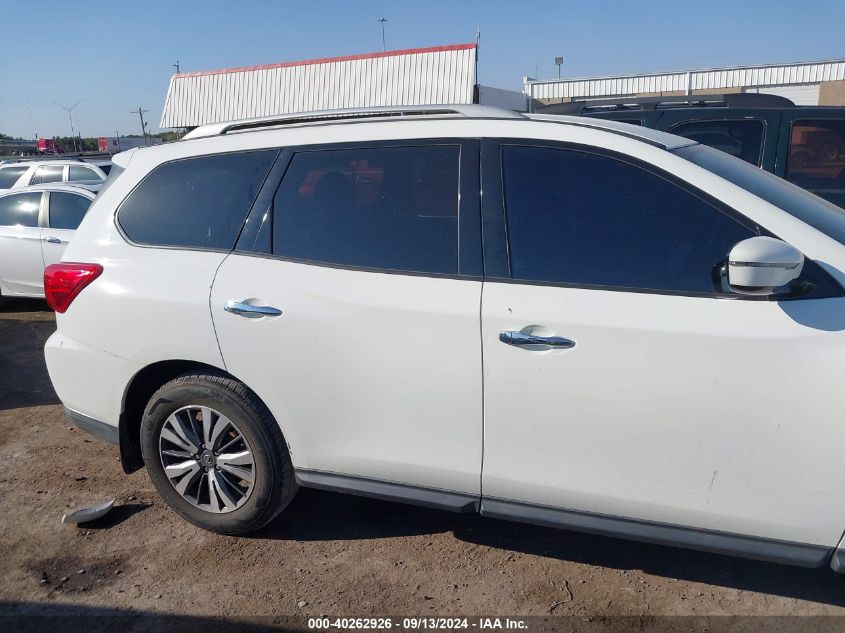 2017 Nissan Pathfinder S VIN: 5N1DR2MN1HC652012 Lot: 40262926