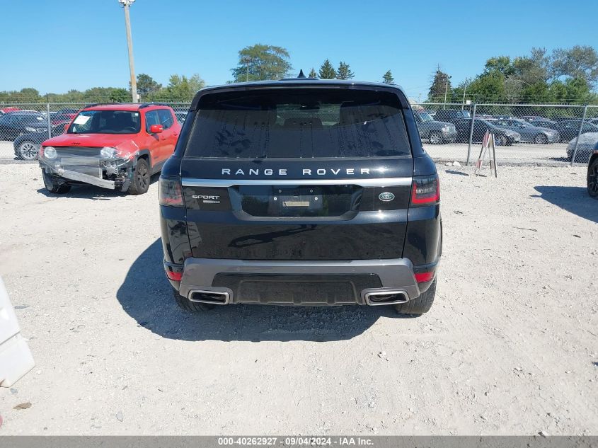 2019 Land Rover Range Rover Sport Hse VIN: SALWR2RV7KA421973 Lot: 40262927